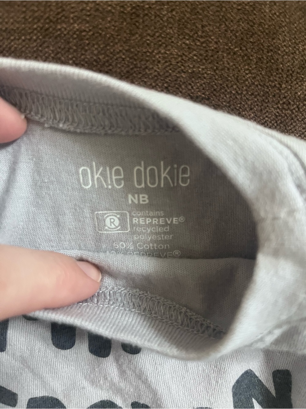 Mini Version of Dad Graphic Long-Sleeve Tee - newborn okie dokie - Picture 2 of 2